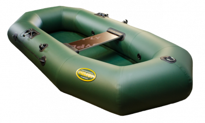 Гребная лодка надувная ПВХ Гелиос 23 (зеленый)